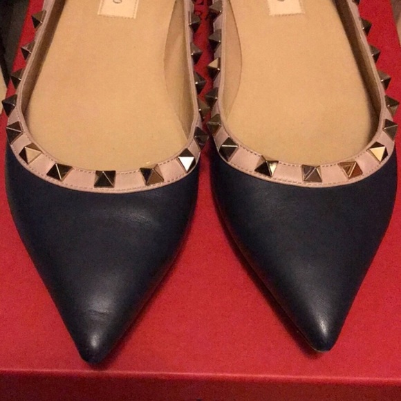 ❌Traded❌Valentino Garavani Rockstud Navy - Picture 7 of 8